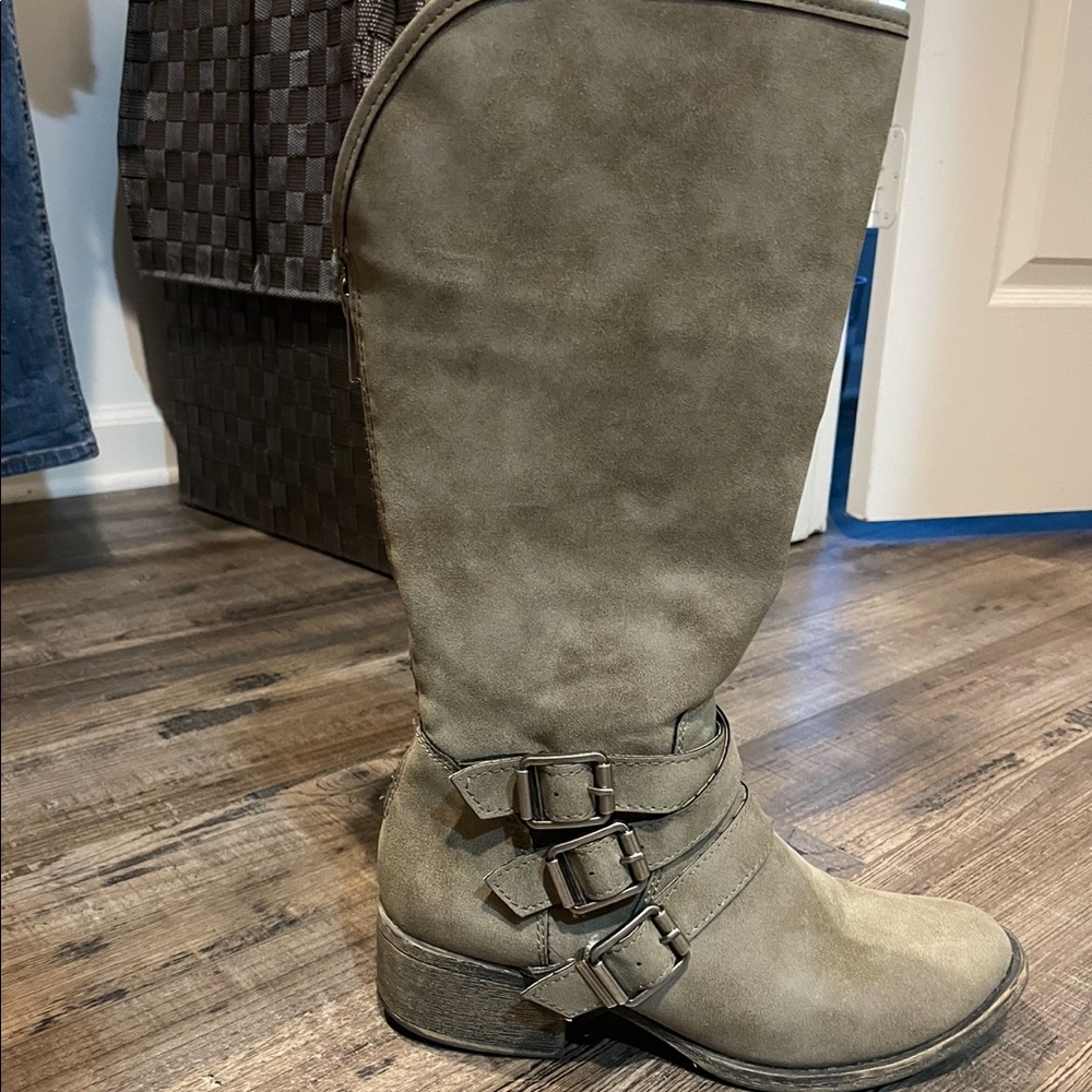 Knee high boots